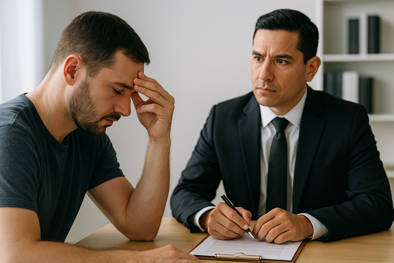 Bufete para defensa legal por acusación de violencia intrafamiliar